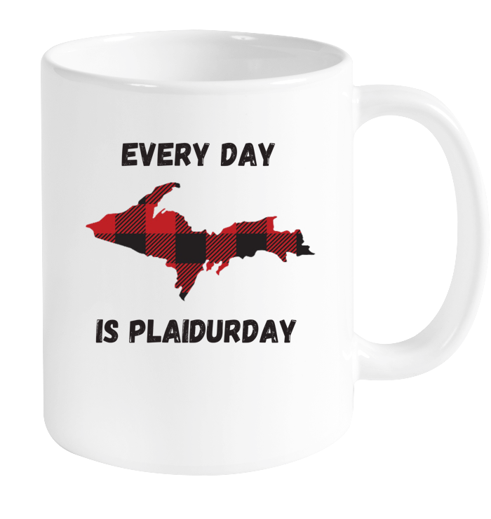 UP Plaidurday Mug
