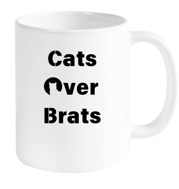 Cats Over Brats Mug