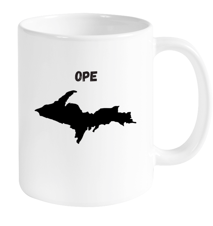 Ope Black UP Mug
