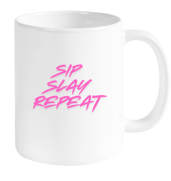 Sip, Slay, Repeat Mug