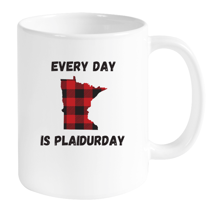 Minnesota Plaidurday Mug