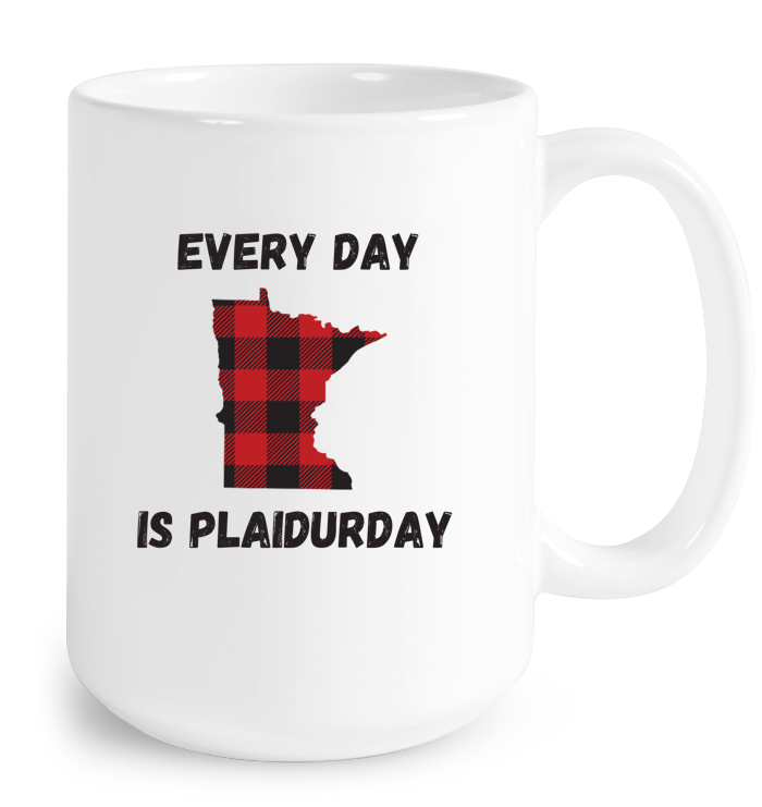 Minnesota Plaidurday Mug