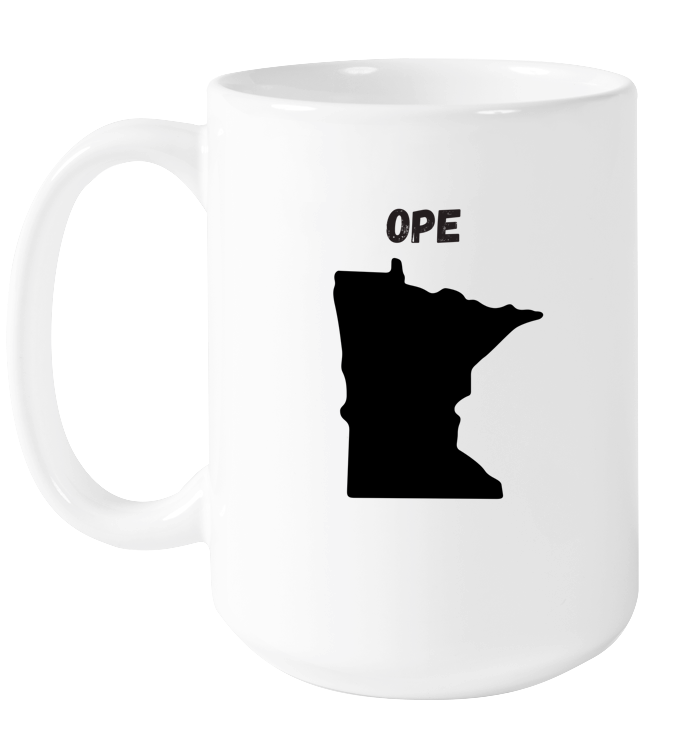 Ope Black Minnesota Mug