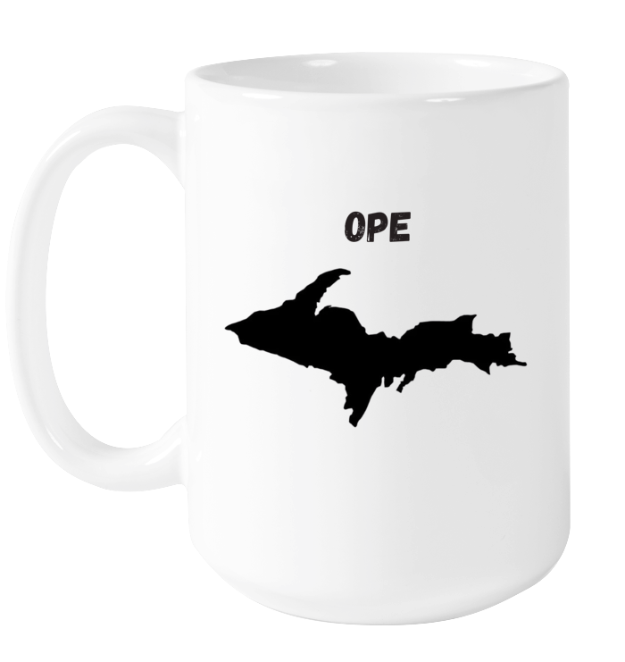 Ope Black UP Mug