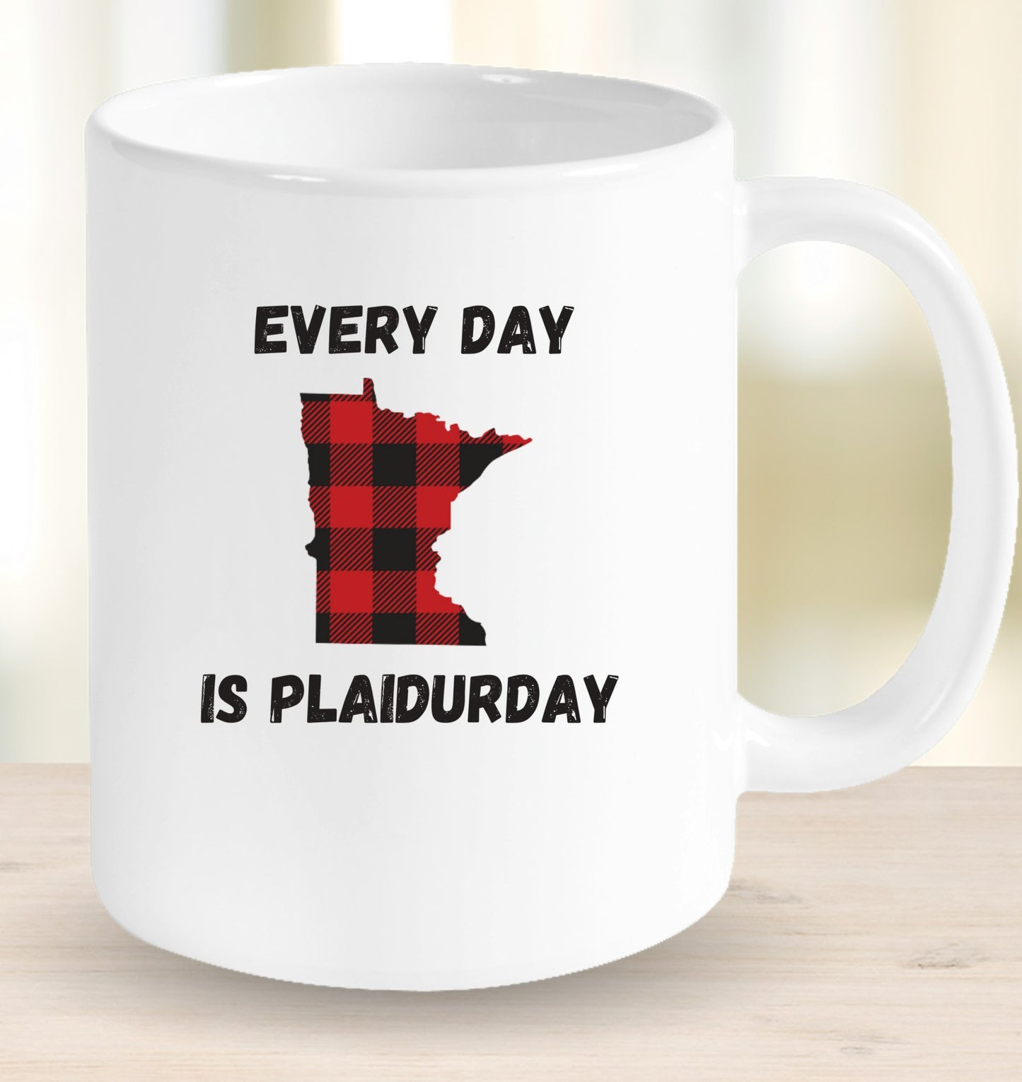 Minnesota Plaidurday Mug