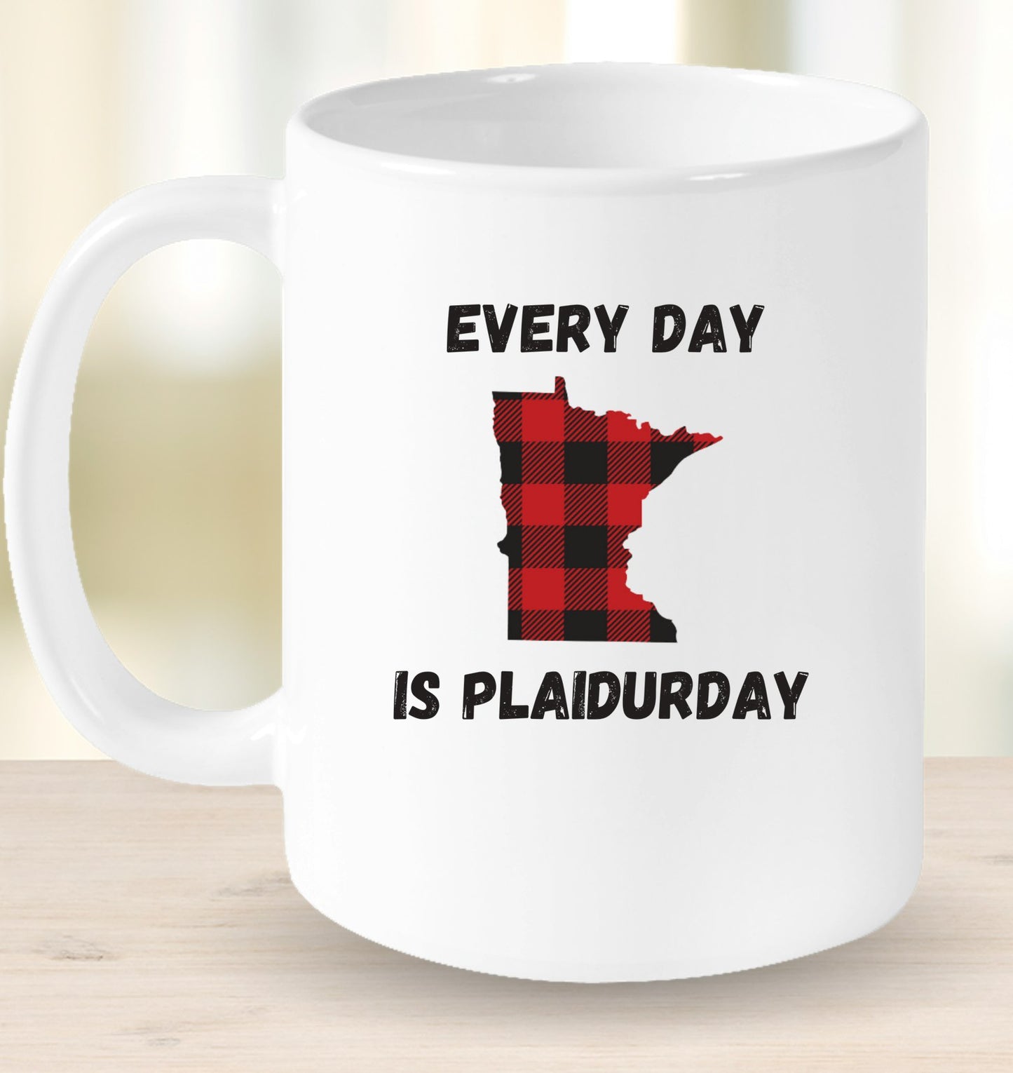 Minnesota Plaidurday Mug