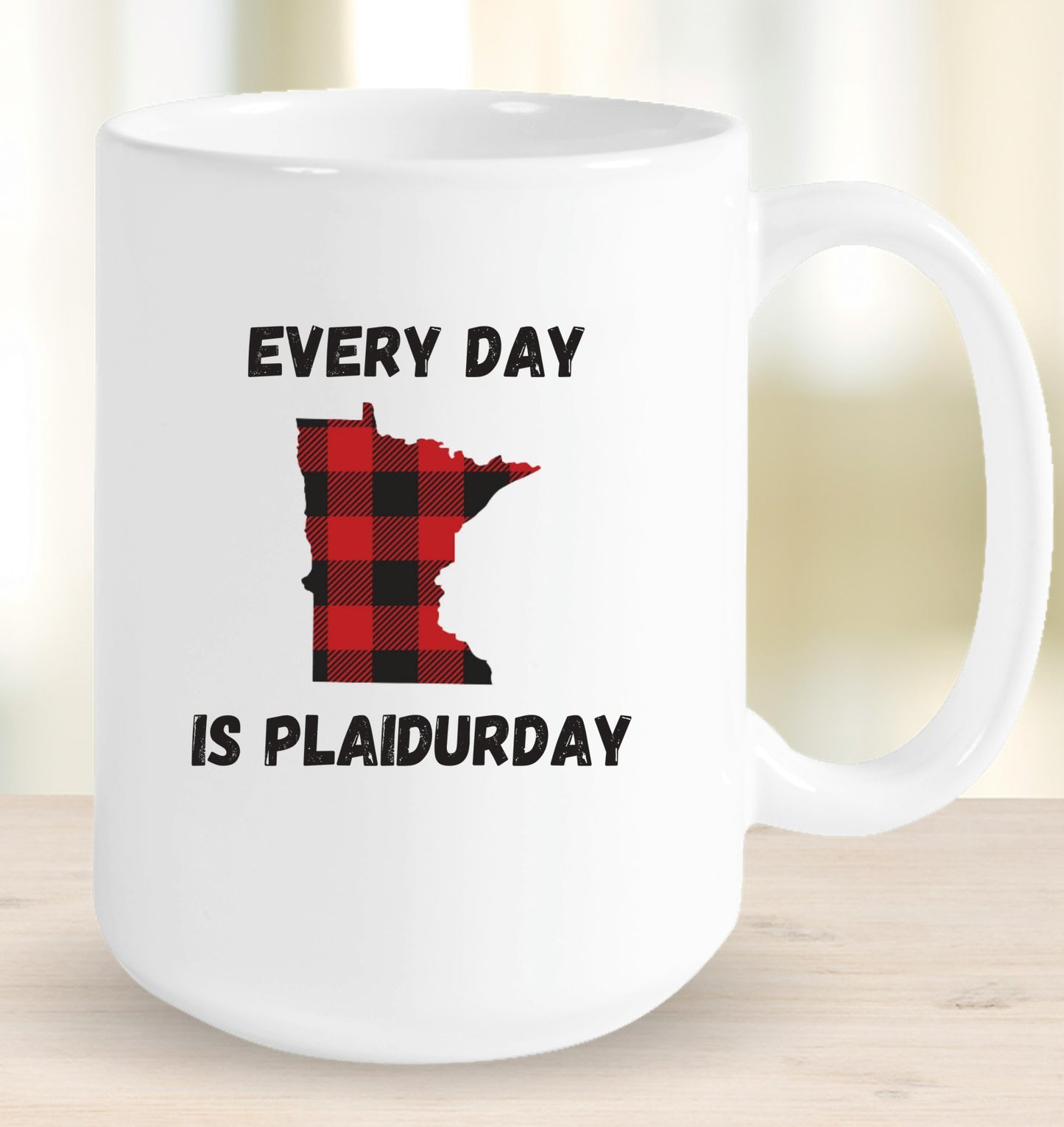 Minnesota Plaidurday Mug