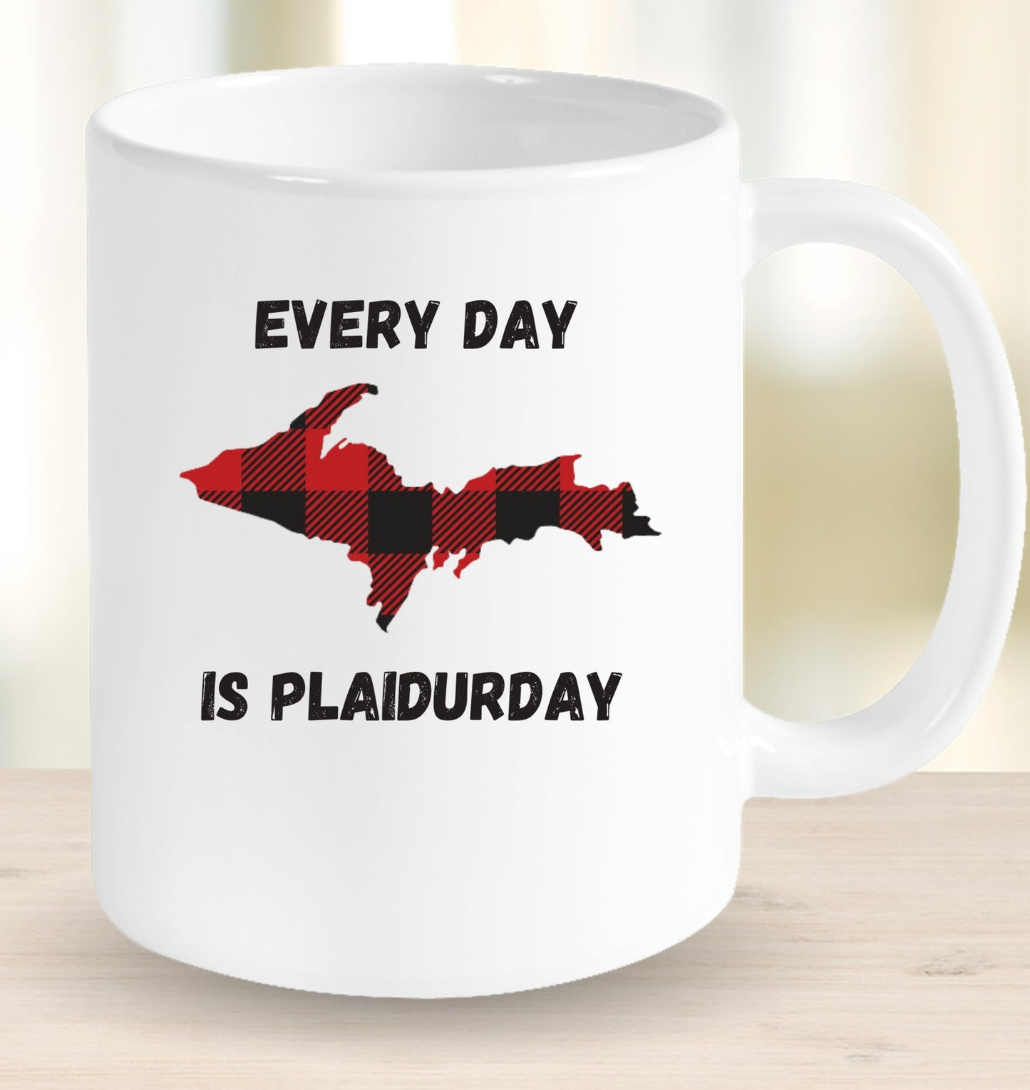 UP Plaidurday Mug