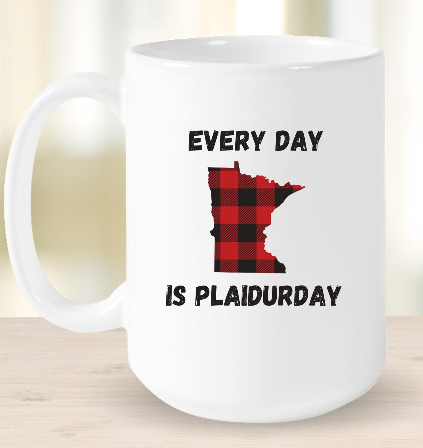 Minnesota Plaidurday Mug