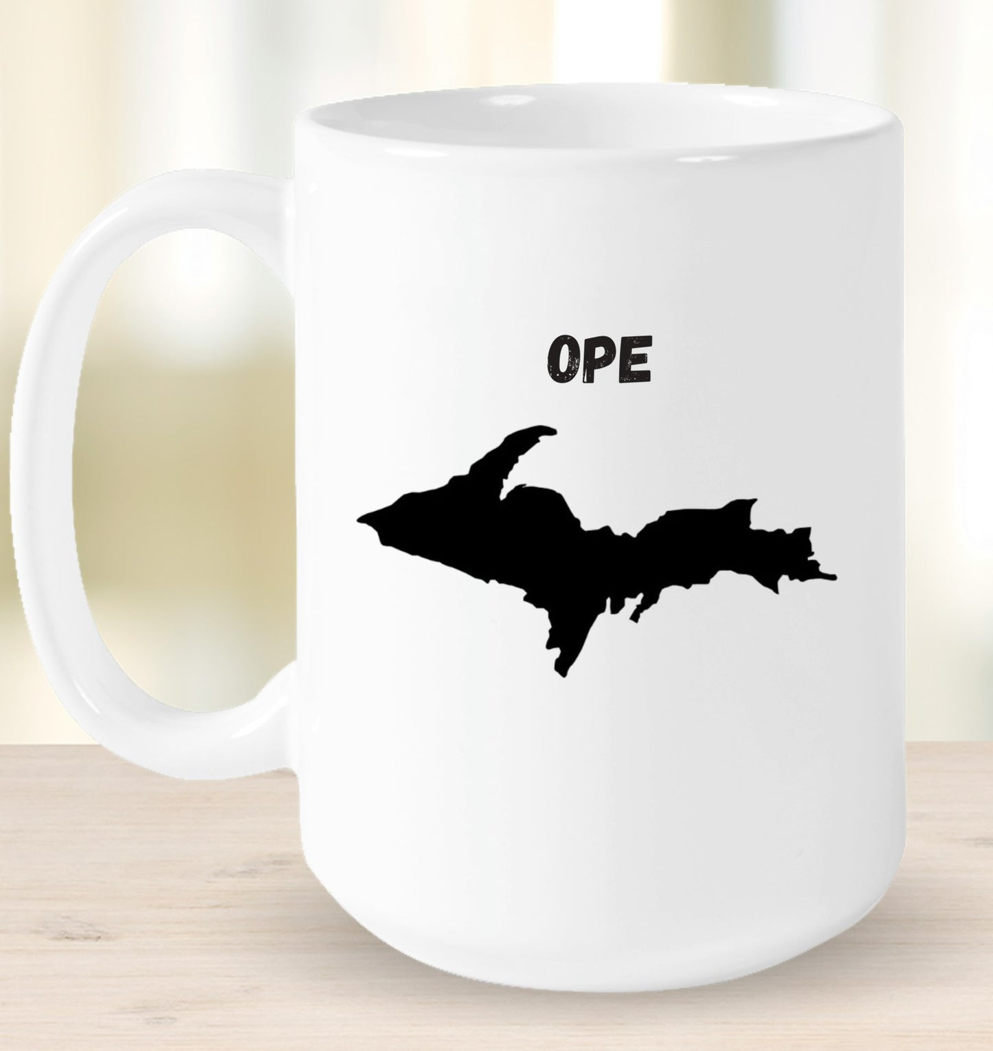 Ope Black UP Mug