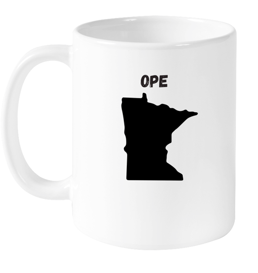 Ope Black Minnesota Mug