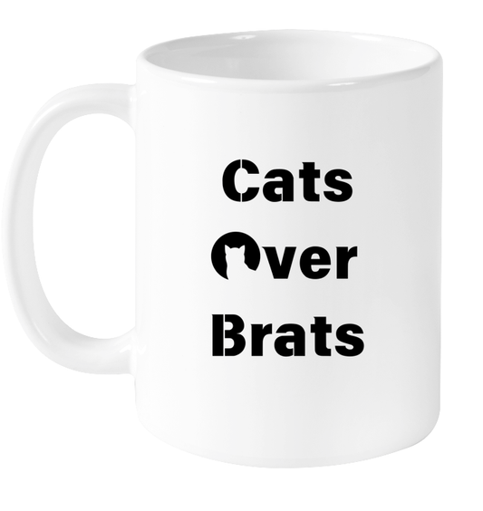 Cats Over Brats Mug